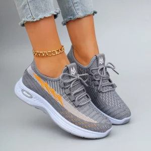 Spring and Autumn New Women's Casual Lace up Sports Shoes Comfortable, Breathable, Lightweight, Wear Resistant Sports and Leisur - Image 5