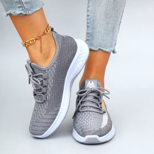 Spring and Autumn New Women's Casual Lace up Sports Shoes Comfortable, Breathable, Lightweight, Wear Resistant Sports and Leisur - Image 6