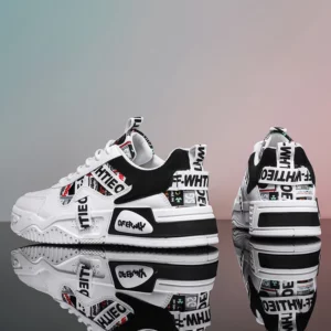 2025 new style, trendy, versatile, fashionable, casual sneakers, breathable, wear-resistant, comfortable, minimalist - Image 2