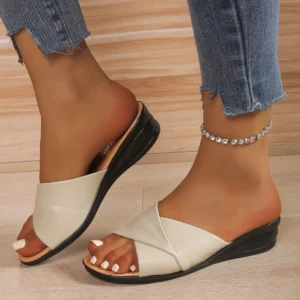 Fashion New Lightweight/non-slip Comfortable Wedge Shoes Summer Round Head Sexy Comfortable Breathable Sandals for Women - Image 6