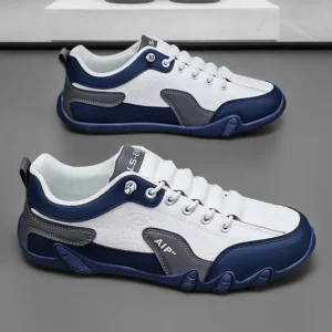 Men's Casual Shoes, Fashionable and Versatile Slip-On Slip-Ons, Suitable for Outdoor Sports, Daily Wear, Flats-Soled Comfortable Driving Shoes, Men's Shoes, Walking Shoes - Image 1