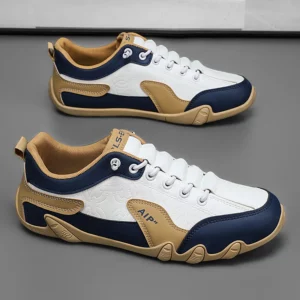 Men's Casual Shoes, Fashionable and Versatile Slip-On Slip-Ons, Suitable for Outdoor Sports, Daily Wear, Flats-Soled Comfortable Driving Shoes, Men's Shoes, Walking Shoes - Image 2