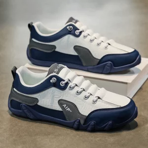 Men's Casual Shoes, Fashionable and Versatile Slip-On Slip-Ons, Suitable for Outdoor Sports, Daily Wear, Flats-Soled Comfortable Driving Shoes, Men's Shoes, Walking Shoes - Image 4