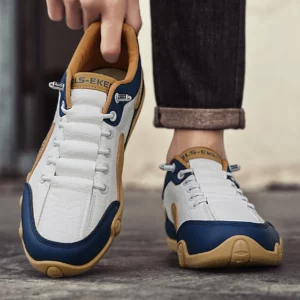 Men's Casual Shoes, Fashionable and Versatile Slip-On Slip-Ons, Suitable for Outdoor Sports, Daily Wear, Flats-Soled Comfortable Driving Shoes, Men's Shoes, Walking Shoes - Image 6