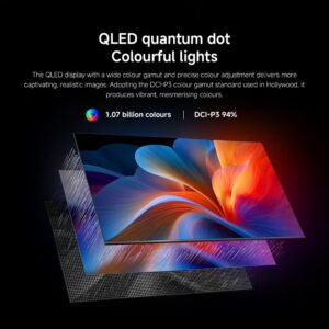 Xiaomi TV A Pro 65" 2026 | Google TV | 4K QLED Display | Dolby Audio, DTS-X, And DTS Virtual:X | Premium Metal Finish| 360° Bluetooth Remote Control L65MB-APME black - Image 7