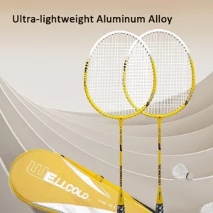 Ultra-light Monoco Aluminum Alloy Badminton Racket Professional Badminton Raet Offensive And Defensive Durable Badminton Racket - Image 2
