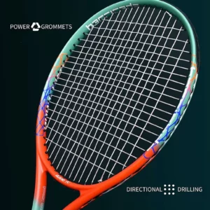 27 inch tennis racket carbon fiber Professional Adult Outdoor High elasticity 50 pounds advanced threading red soil man woman - Image 3