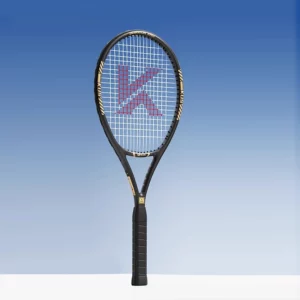 graphite 27 inch tennis racket Adult men women professional carbon fiber stiffness 50 tension offense white black elasticity - Image 4