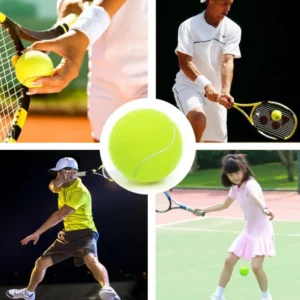 3pcs Professional Rubber Tennis Ball High Resilience Tennis Practice Ball for School Club Competition Training Exercises - Image 3