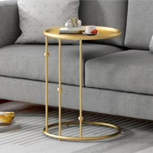 Modern Minimalist Coffee Tables Round Nordic Luxury Coffee Tables Bedside Mesa De Centro De Sala Outdoor Furniture WZ50CT - Image 5