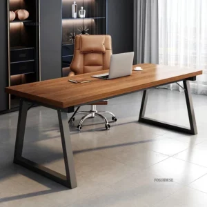 Nordic Computer Desks Desktop Desk Double E-sports Gaming Desk Home Bedroom Black Study Table Simple Workbench Office Furniture - Image 3