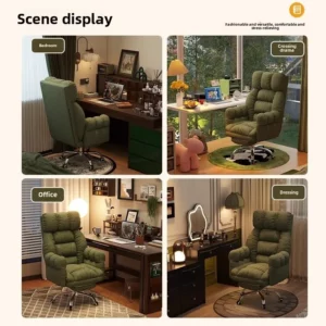 Luxury Lazy, Computer Chair, Home, Comfortable, Sedentary, Sofa Chair, Bedroom, Desk, Reclining, Leisure, Backrest Office Chair - Image 5