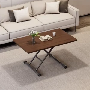 Adjustable Folding Coffee Table Dining Table Mobile Folding Table Home Small-sized Rental House Simple Computer Desk Office Desk - Image 4