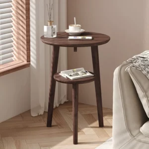 Modern Bedside Cabinets Coffee Table Solid Wood Side Table Movable Living Room Small Coffee Table Home Furniture New - Image 8