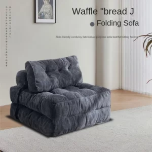 Warming Cross-border Compressed Internet-famous SOFA Small Lazy Chair Square Folding Bean Bag Sofa Lounge Vacuum Roll Bag Sofa - Image 2