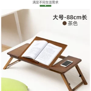 Small Table on The Bed, Desk, Computer, Lazy Table, Dormitory Flat, Retractable Folding Table in The Bedroom - Image 9
