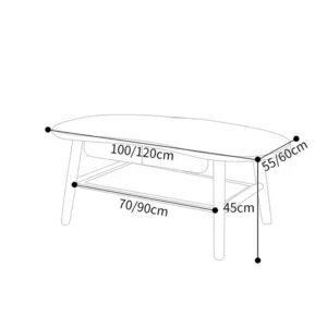 Trendy Minimalist Coffee Tables Space Storage Design Premium Coffee Table Glamour Modern Bijzettafel Home Furniture - Image 6