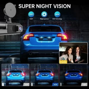 1080P Car Dvr WiFi APP 3/2Lens Dash Cam for Cars Camera for Vehicle Recorder Video Front and Rear Camera Night Vision Dashcam - Image 5