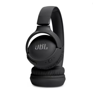 JBL Tune 520Bt Wireless On Ear Headphones Pure Bass Sound 57H Battery Hands Free Call Plus Voice Aware Multi Point Connection Lightweight And Foldable Black - Image 5