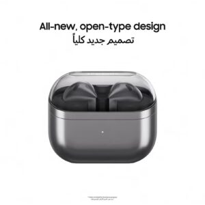Samsung Galaxy Buds 3 Silver with Galaxy AI Powered Real-time Interpreter | 24-bit Hi-Fi Audio | Up to 36H Battery | IP57 Silver - Image 7