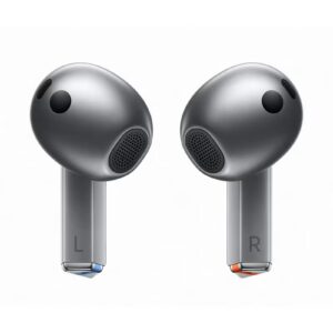 Samsung Galaxy Buds 3 Silver with Galaxy AI Powered Real-time Interpreter | 24-bit Hi-Fi Audio | Up to 36H Battery | IP57 Silver - Image 4