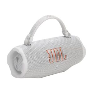 JBL Charge 6 - Portable Waterproof And Drop-Proof Bluetooth Speaker With Built-In Power Bank, Multi-Speaker Connection Via Auracast, Up To 28 Hours Playtime, Fast Charging, And Powerful Sound White - Image 5