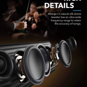 Soundcore Motion+ Bluetooth Speaker with Hi-Res 30W Audio, BassUp, Extended Bass and Treble, Wireless HIFI Portable Speaker with App, Customizable EQ, 12-Hour Playtime, IPX7 Waterproof, and USB-C black - Image 4