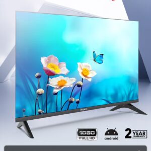 Impex 43-Inch Full HD Smart LED TV - Android, Quad Core, Frameless, A+ Panel, Wi-Fi, 2 HDMI, 2 USB, RJ45, 1920x1080 Resolution, 178° View, Slim Design, 2 Year Warranty - Gloria 43 Smart Black - Image 7