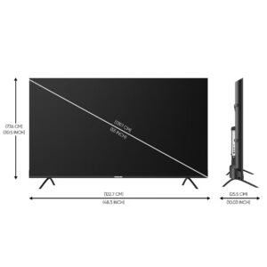 NIKAI 50 Inch UHD LED WebOS Smart Tv Platinum Series, Magic Remote, Cinema Screen Design 4K Ultra HDR, Dolby Audio, Smart Voice Control, Apps YouTube, Netflix, Shahid, 60Hz, 2 Year Warranty, NIK50MEU4STN Grey - Image 7