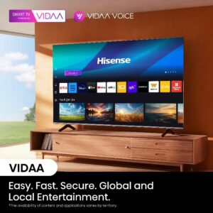 Hisense 75 inch Smart TV UHD 4K E6N-Dolby Vision,Game Mode Plus,Smooth Motion with MEMC,AI Sports Mode,Voice Control,Share to TV,Youtube,Netflix,Disney+,Shahid And Anghami (2024 New Model) 75E6N Black - Image 3