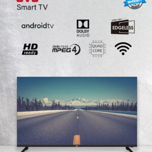 32 inch HD Edgeless Android 14 Smart TV With Wifi, Dolby Audio, Quadcore Processor LT-32N3105 Black - Image 6