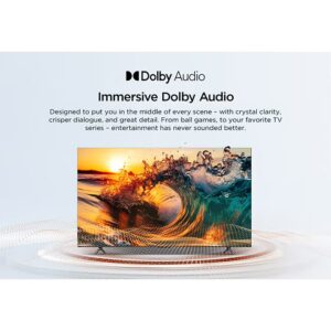TCL 55 Inch 4K UHD HDR10 Google TV, (2024), 60HZ, Built in receiver - 55P69B Brushed Titanium - Image 3