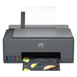 HP Smart Tank 581 Wireless All In One Printer, Print, Scan, Copy, Print up to 6000 black or 6000 color pages - [4A8D4A] Grey/Black - Image 9
