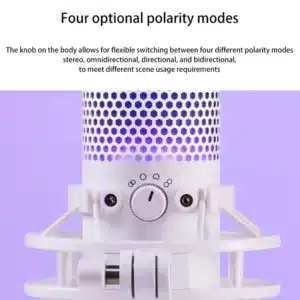 High Quality Hyper X QuadCast S RGB USB Condenser Microphone for PC Ps4 Pg5 and MAC Original Brand New - Image 2