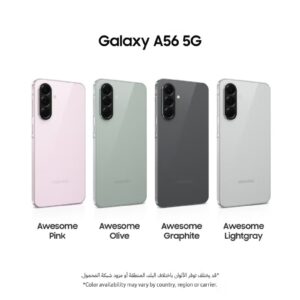 Samsung Galaxy A56 5G Dual SIM Awesome Graphite 8GB RAM 256GB - Middle East Version - Image 8