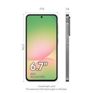 Samsung Galaxy A56 5G Dual SIM Awesome Graphite 8GB RAM 256GB - Middle East Version - Image 9