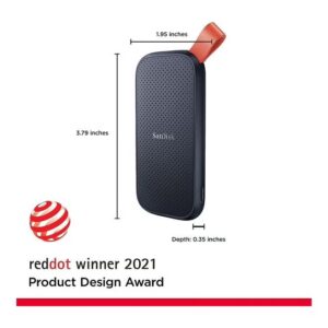 sandisk 1TB Portable SSD - Up to 800MB/s, USB-C, USB 3.2 Gen 2 - SDSSDE30-1T00-G26 - Image 4