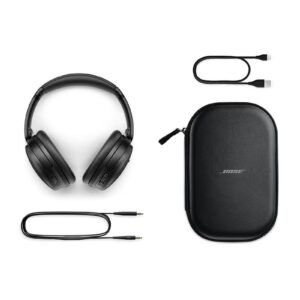 BOSE QuietComfort Wireless Noise Cancelling Headphones Bluetooth Over Ear Headphones with Up To 24 Hours of Battery Life Black - Image 3