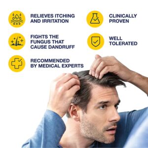 Nizoral Anti-Dandruff Treatment Shampoo, 100 Ml, Effective Dandruff Treatment, Works From The First Wash, Clinically Proven Ketoconazole Shampoo To Relieve Itchy Scalp 100ml - Image 3