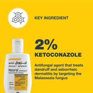 Nizoral Anti-Dandruff Treatment Shampoo, 100 Ml, Effective Dandruff Treatment, Works From The First Wash, Clinically Proven Ketoconazole Shampoo To Relieve Itchy Scalp 100ml - Image 4