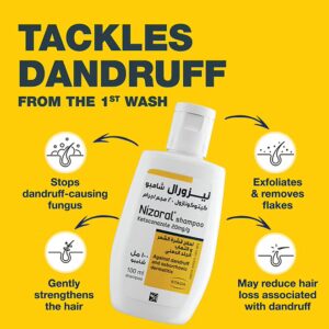 Nizoral Anti-Dandruff Treatment Shampoo, 100 Ml, Effective Dandruff Treatment, Works From The First Wash, Clinically Proven Ketoconazole Shampoo To Relieve Itchy Scalp 100ml - Image 7