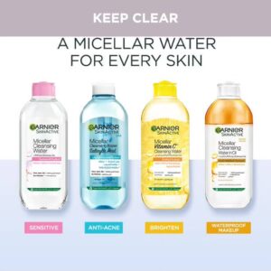 Garnier Micellar Water Face Cleanser And Daily Makeup Remover Clear - Image 2