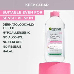 Garnier Micellar Water Face Cleanser And Daily Makeup Remover Clear - Image 4