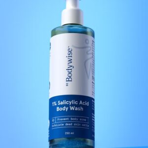 Be Bodywise 1% Salicylic Acid Body Wash Shower Gel | Prevents Body Acne, Bumpy skin, Exfoliates & Deep cleanses skin | Paraben & SLS free | Suitable for all skin types | 250ml - Image 6
