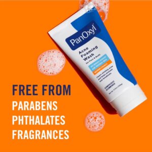 PanOxyl Pack of 1 Acne Foaming Wash, Peroxide 10% Maximum Strength Packaging May Vary 5.5ounce - Image 7