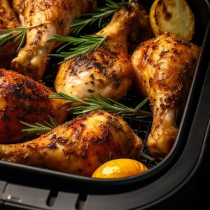 evvoli Air Fryer 5.5L, 8 Preset Programs With Digital Control Panel Display, Built-In Preheat Function 5.5 L 1700 W EVKA-AF5508D Grey - Image 2