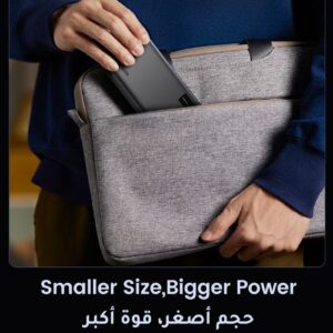 Ugreen Power Bank 20000mAh, 22.5W Portable Charger with PD 3.0 Fast Charging and USB C Input and Output with Digital Display, Includes Cable for iPhone 17 Series, Galaxy S25U/S25/S24, iPad, AirPods - Image 6