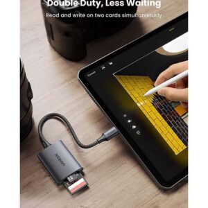 SD Card Reader USB C Micro SD Card Reader USB 3.0 OTG Memory Card Adapter Compatible For TF SD Micro SD SDXC SDHC MMC RSMMC Micro SDXC Micro SDHC For MacBook Pro iPad Pro iPhone 16 15 Pro Max Galaxy - Image 5