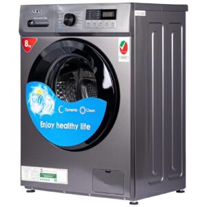 8 Kg Front Loader Washing Machine with Inverter Technology Huge Drum Variable 1400 Spin Speed RPM Digital Display Quick Wash Steam 8 kg 1750 W WMMA-SFL84VBS Tim Grey - Image 6