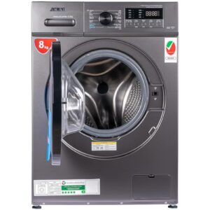 8 Kg Front Loader Washing Machine with Inverter Technology Huge Drum Variable 1400 Spin Speed RPM Digital Display Quick Wash Steam 8 kg 1750 W WMMA-SFL84VBS Tim Grey - Image 7
